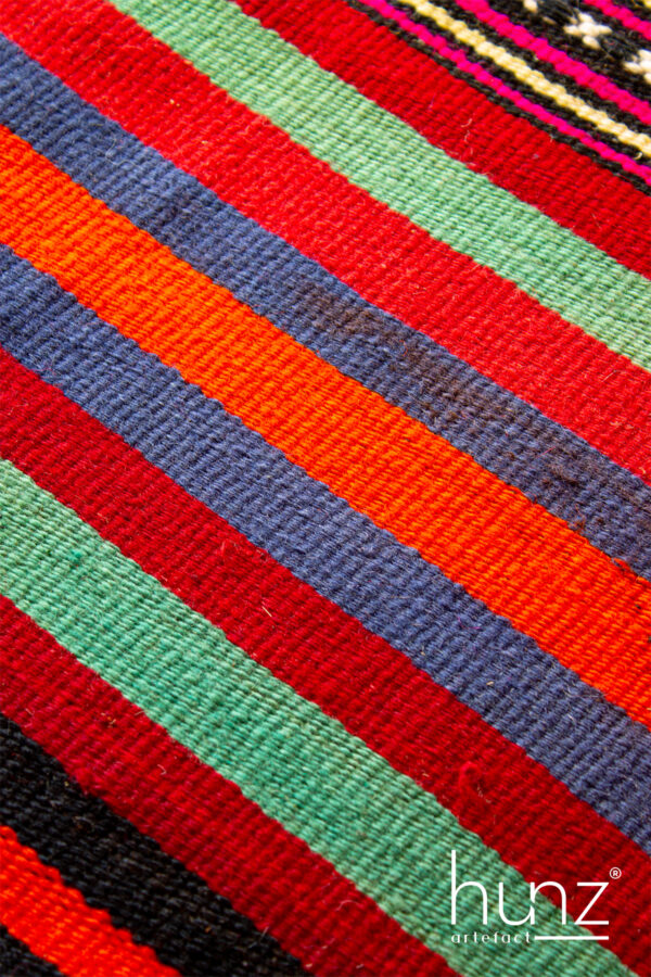 Anatolian Striped Motif Kilim - Image 7