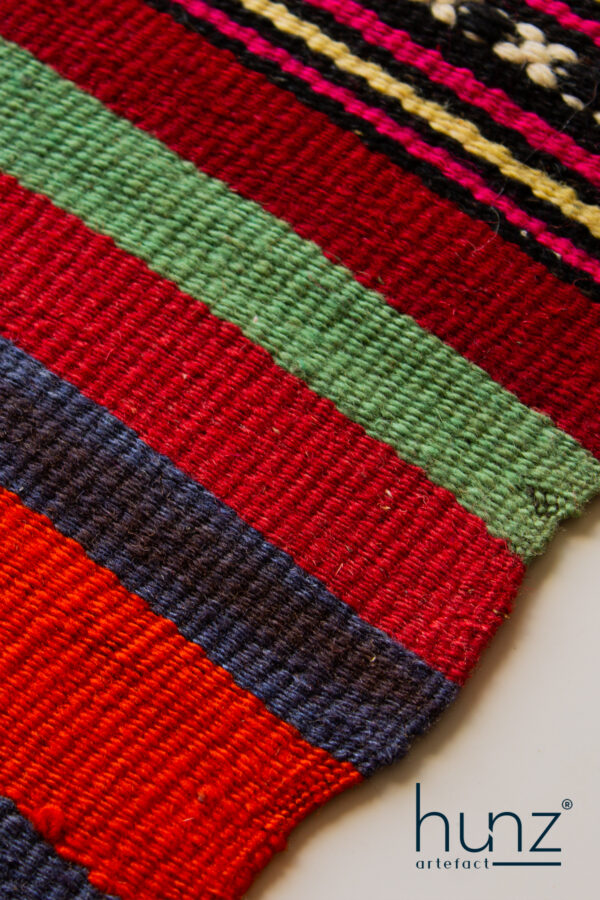 Anatolian Striped Motif Kilim - Image 5