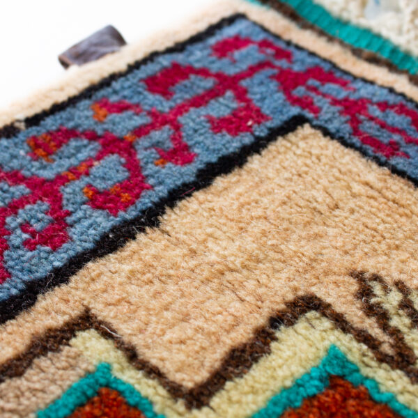 Anatolian Rug with Geometric Motifs - Image 3